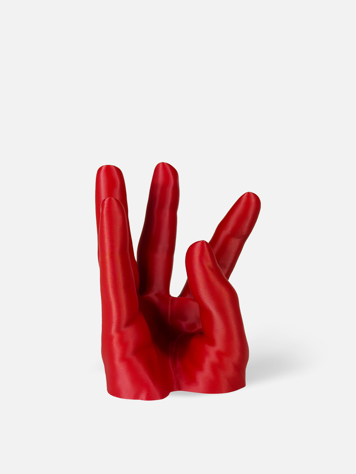Hand Wine Holder - PLA / RED
