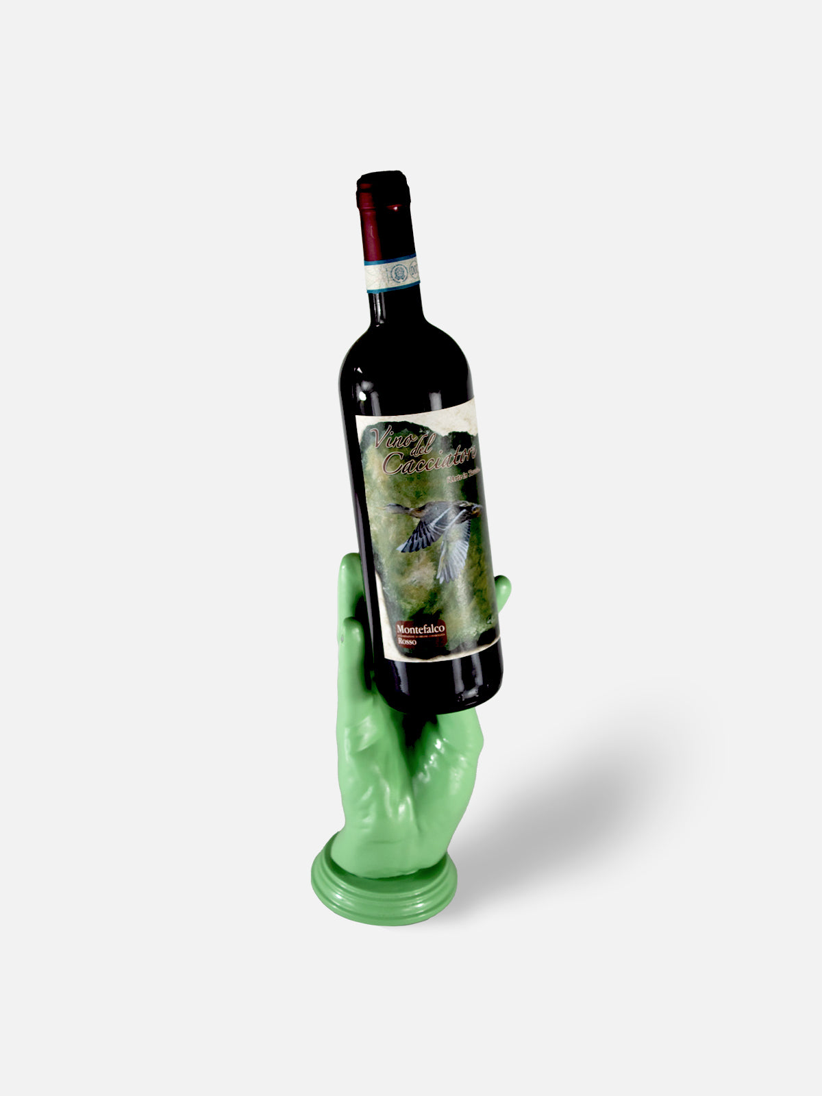 Hand Wine Holder - High / Green