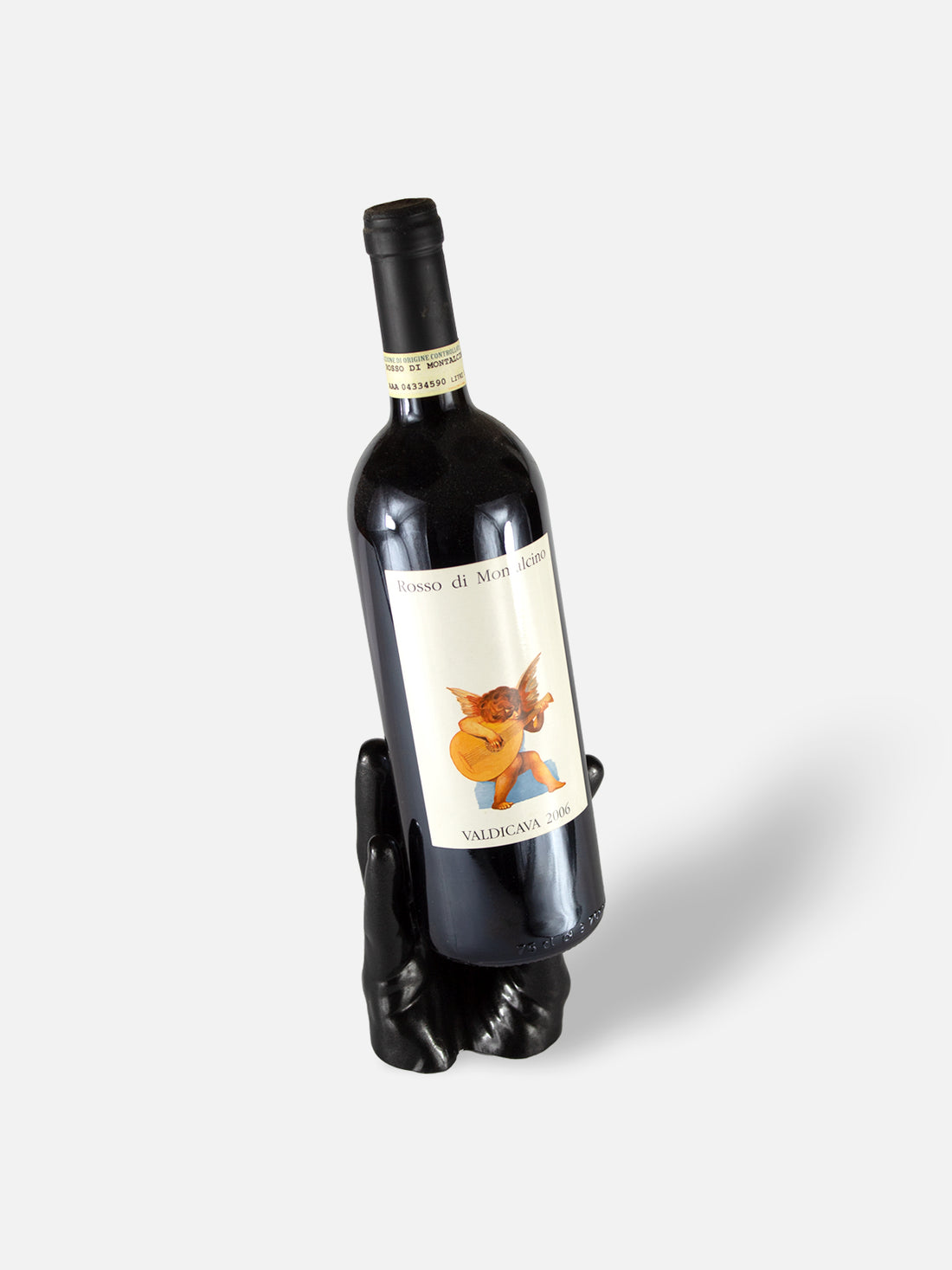 Hand Wine Holder - Low / Black