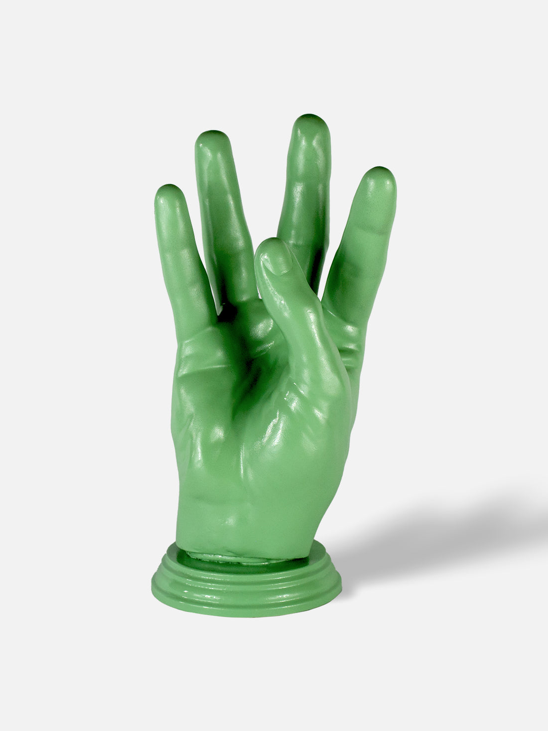 Hand Wine Holder - High / Green