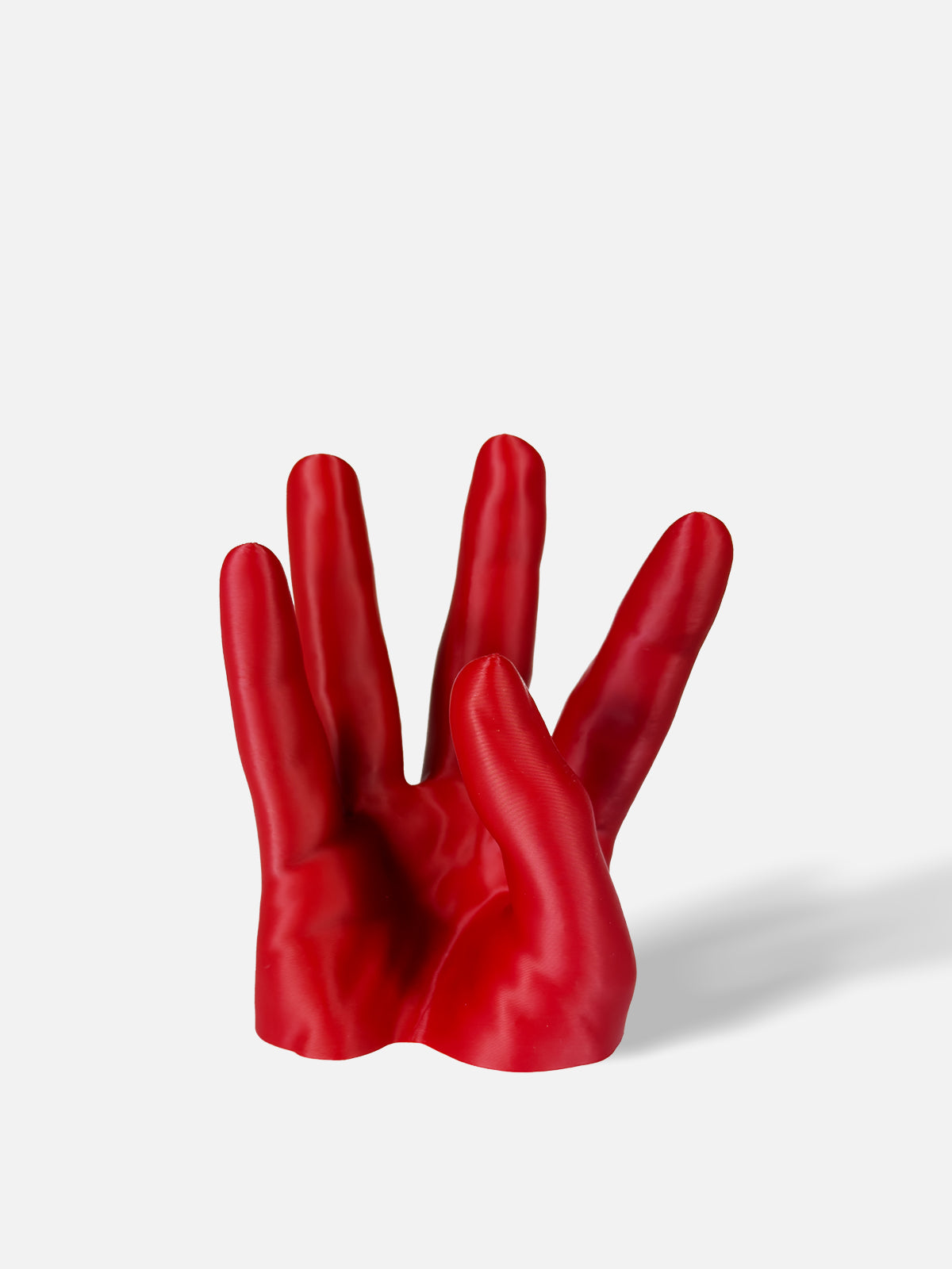 Hand Wine Holder - PLA / RED