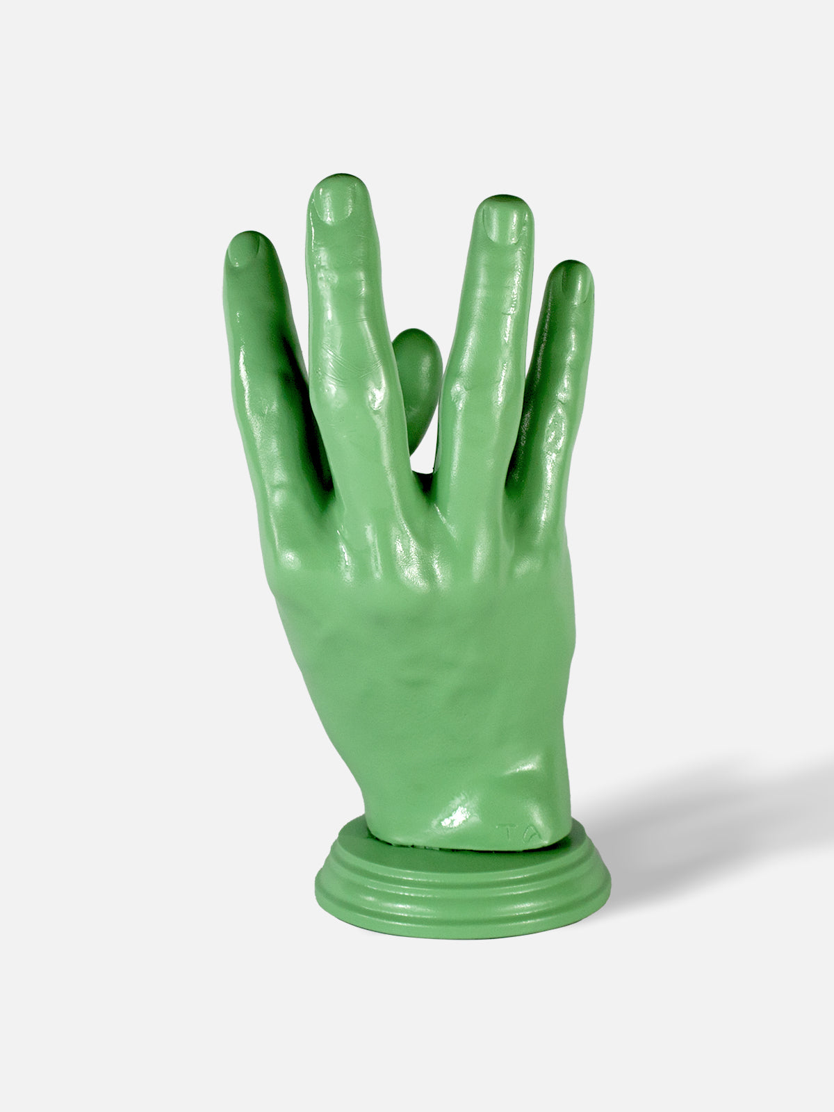 Hand Wine Holder - High / Green