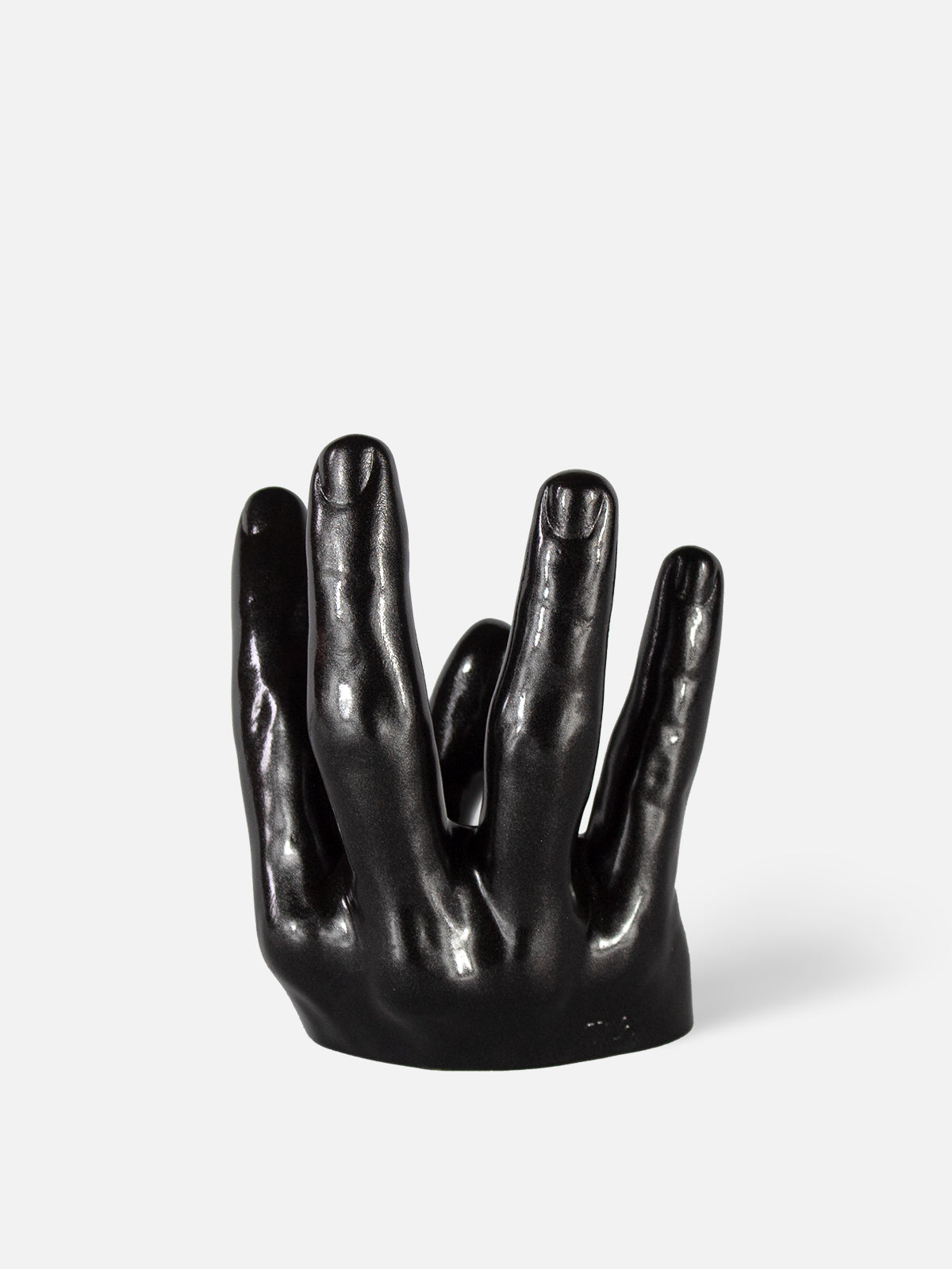 Hand Wine Holder - Low / Black