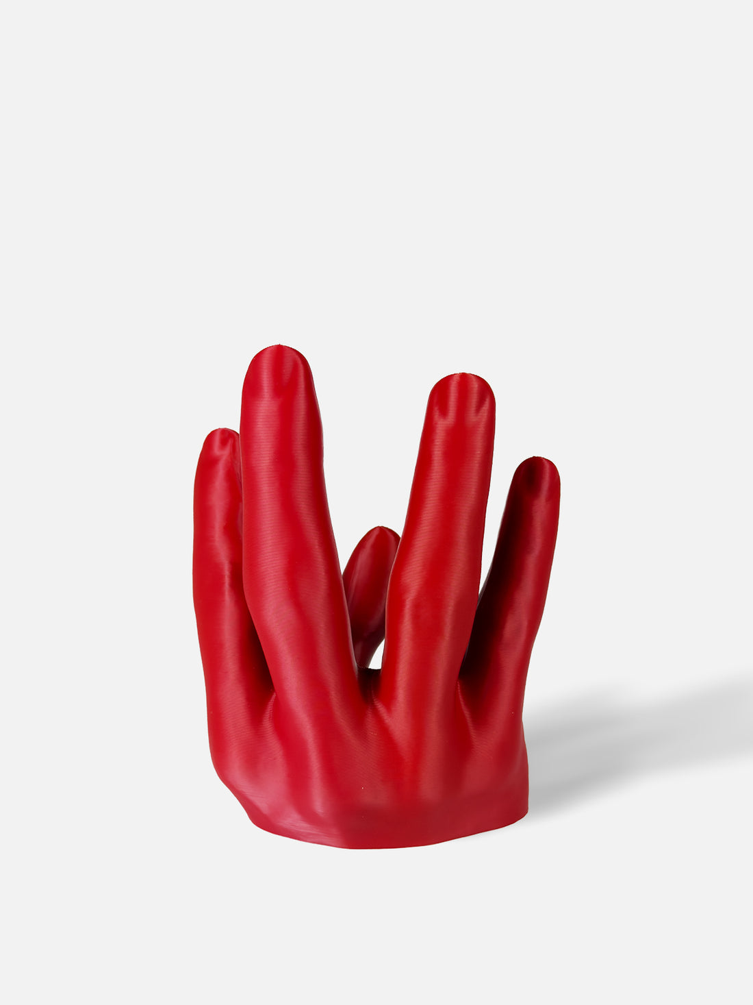 Hand Wine Holder - PLA / RED