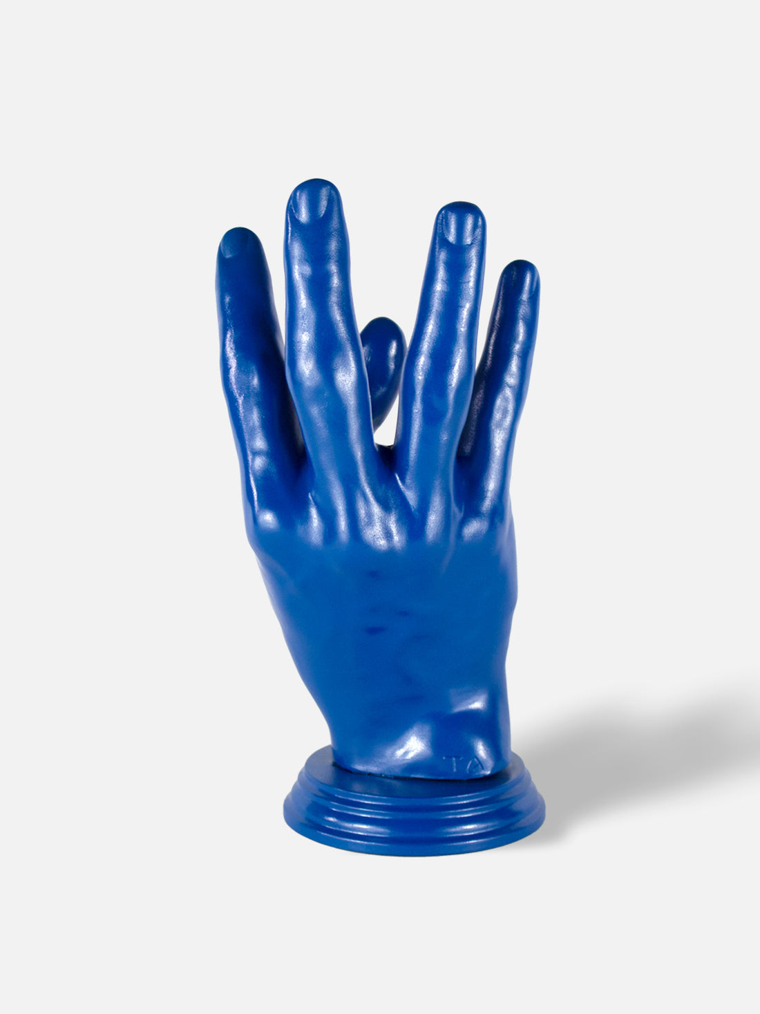 Hand Wine Holder - High / Blue